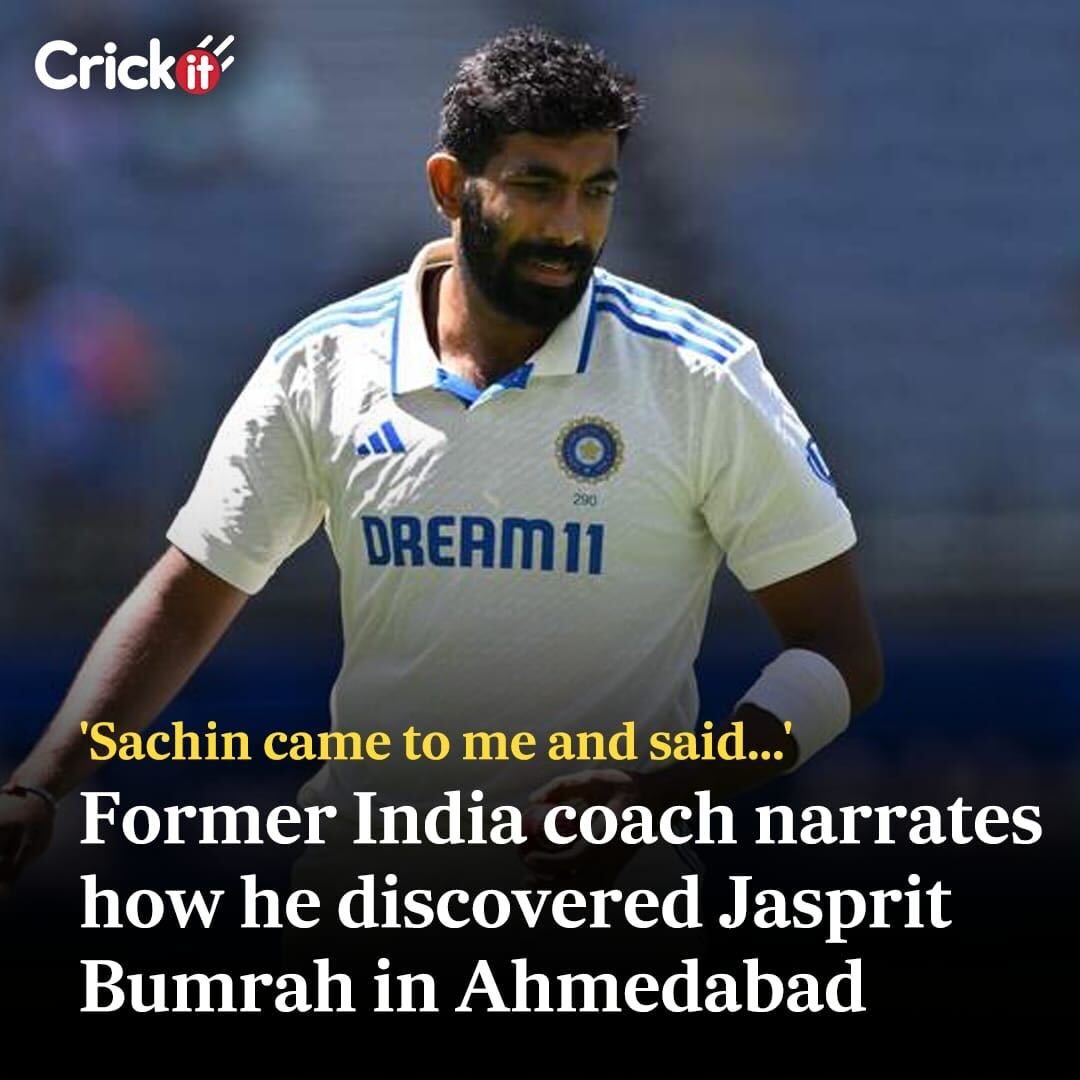 htTweets's tweet photo. #CrickIt | Former India coach #JohnWright narrates the story of how he discovered #JaspritBumrah while scouting for Mumbai Indians in Ahmedabad. 

More Details 🔗
https://t.co/pbowHPoaJo 

(via @CrickitbyHT) https://t.co/lsSqFw3flx