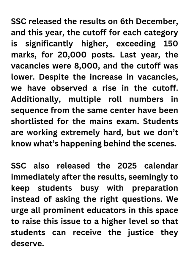 Kanika_2503's tweet photo. #ssc_सुधार_करो #ssccglscam #SSC_marks_public_करो #SSC_SCAM #ssc_jawab_do #CGLResultFlaw #CGL2024scam https://t.co/x5hqdccZAf