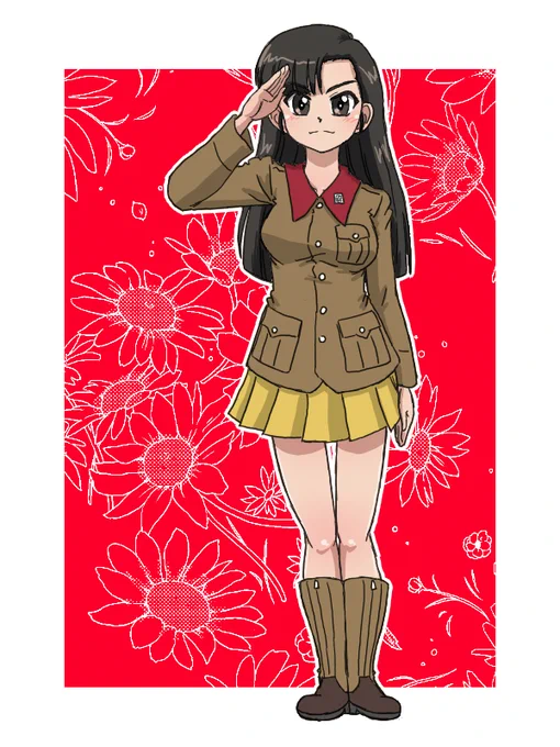 #西絹代生誕祭2024過去絵でもお祝いです 
