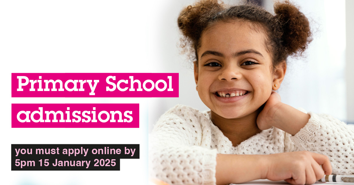 Time waits for no one, especially when it comes to securing your child's future ⏰.

The deadline is 15 January for primary school applications - and this is just around the corner. 

Apply at oldham.gov.uk/admissions.