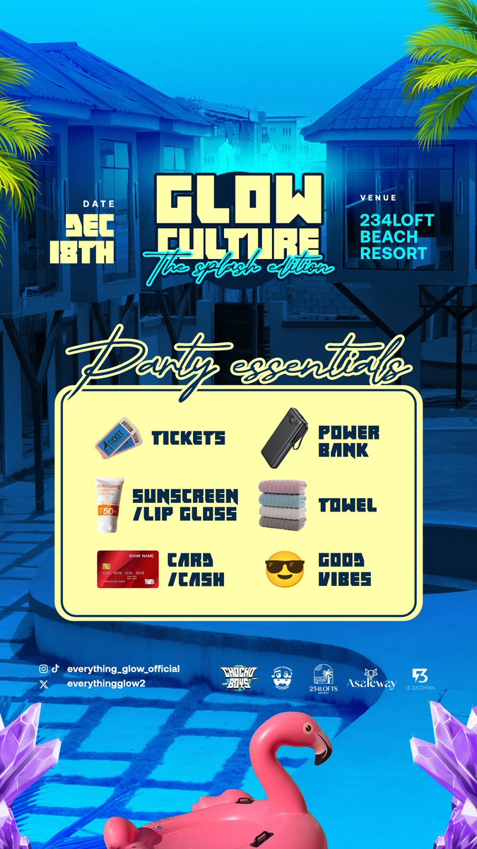 everythingglow2's tweet photo. Get your party essential ready 🏝️ #glowarmy #thesplashedition https://t.co/4bo0yAQQr8