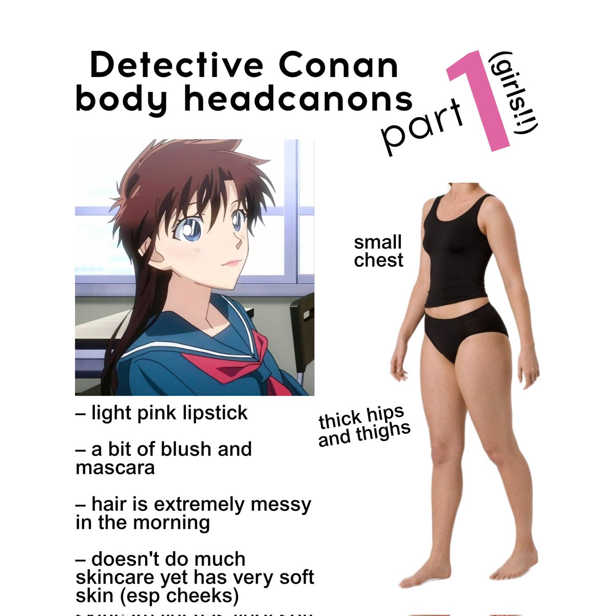 CherryFiish's tweet photo. Thought about posting my #DCMK headcanons here as well

Aoko Nakamori what a woman you are I love you. Ran is cool too ig https://t.co/0mIZ4SKcld