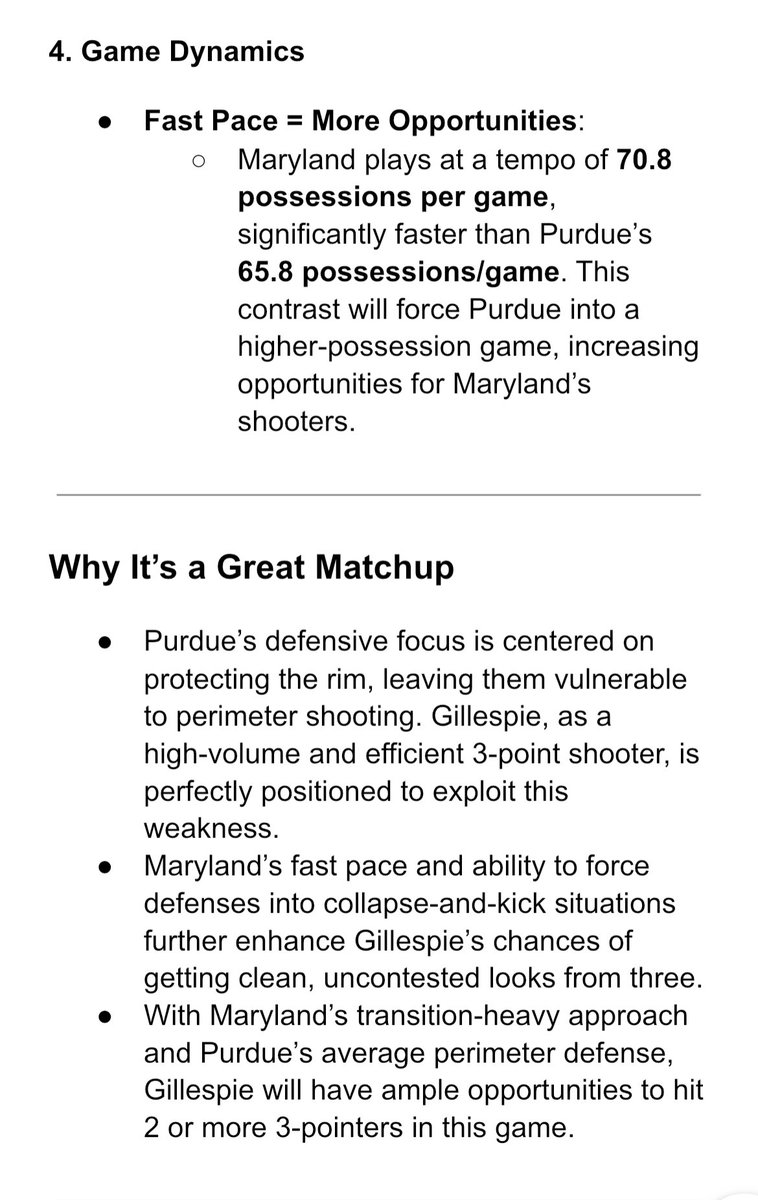 CBB PLAY SUNDAY #1
1.25U
Ja‘Kobi Gillespie O 1.5 3 Pointers
Write up 👇 
#CollegeBasketball