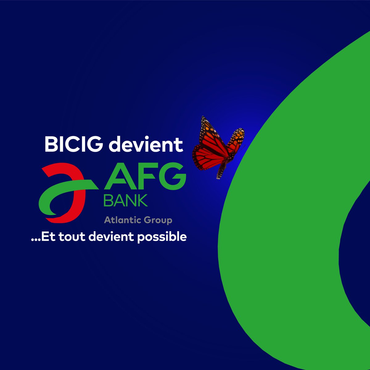 BICIG devient AFG Bank Gabon...Et tout devient possible

#AFGBankGabon #AFGBank #AFGHolding #Bank #Gabon #EtToutDevientPossible #NouveauChapitre