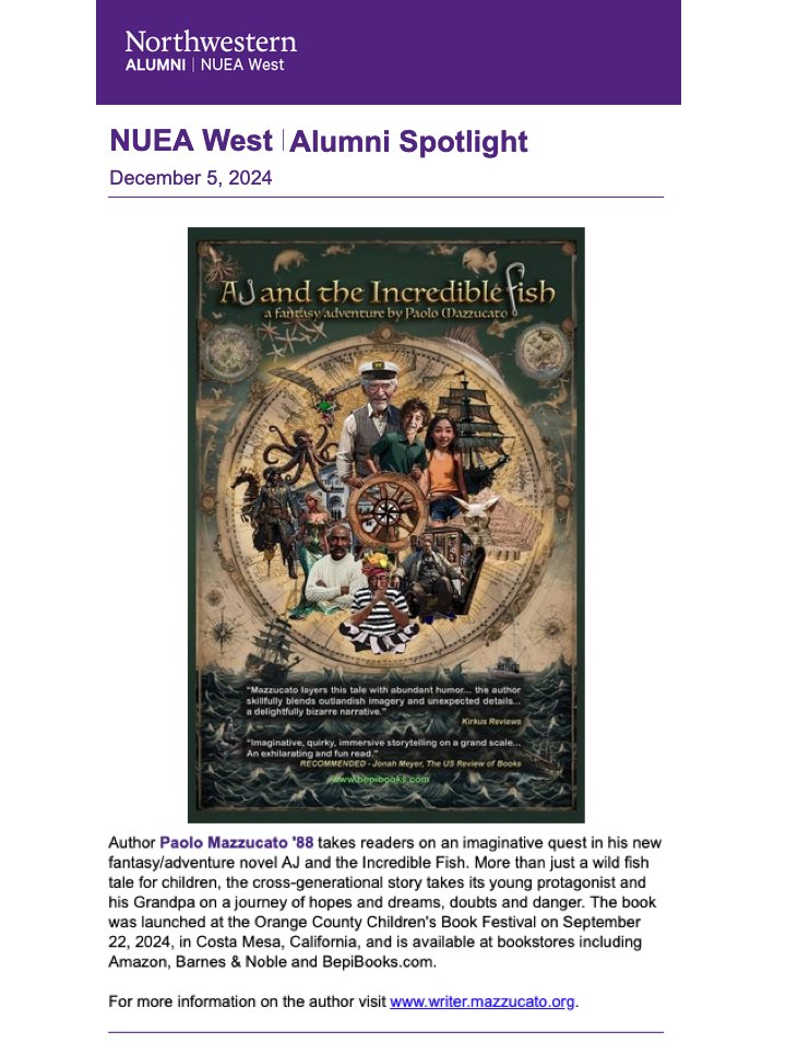 —touching base at NU