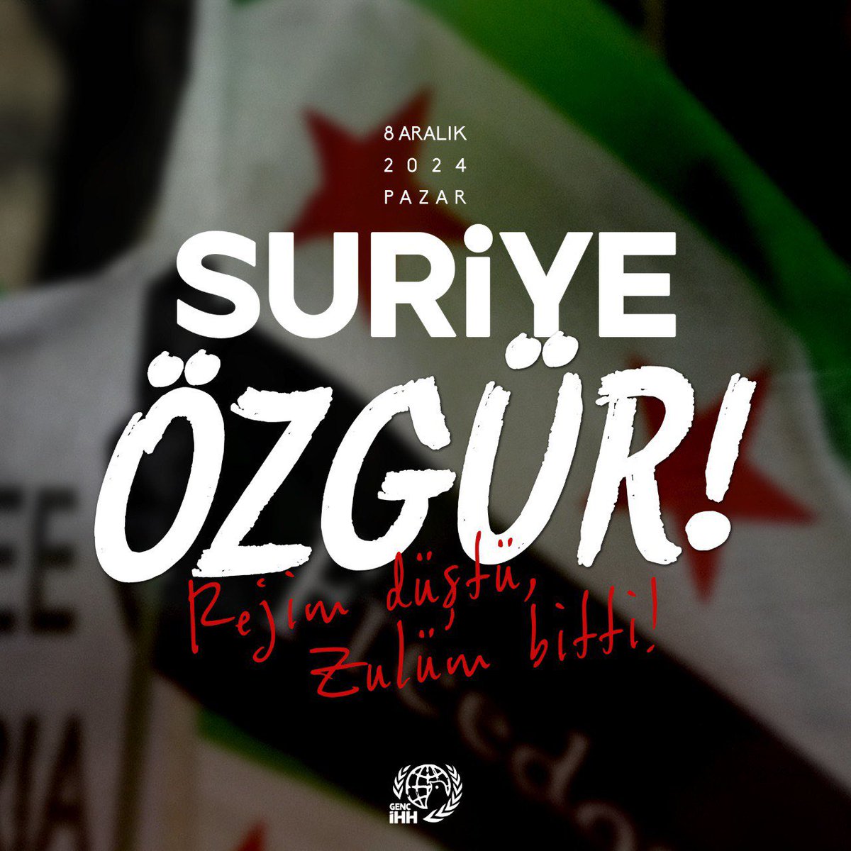 ihhgenc's tweet photo. Rejim düştü, zulüm bitti! https://t.co/RekIDkIAwT