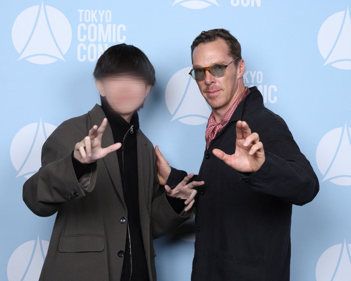 Hikakin_Parade's tweet photo. 『3000回愛してる』
#東京コミコン2024 #東京コミコン
#TokyoComicCon #Benedictcumberbatch https://t.co/2doWdOkZyH