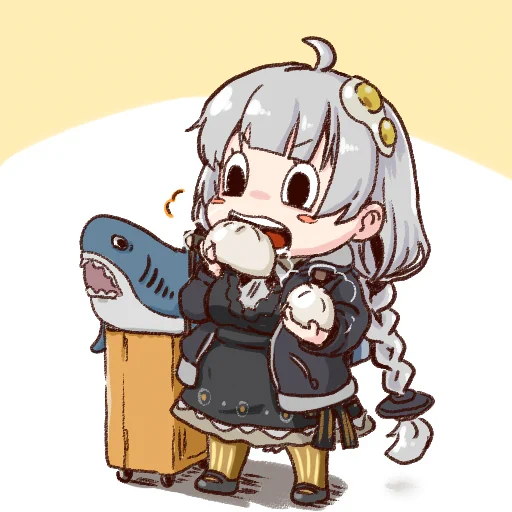 #みんなの推しの初描き絵と最近の絵を見せて欲しい 一人旅でやってくるまだ頼りなかったあかりちゃんも、旅先で肉まんほおばるくらい強く成長しました 
