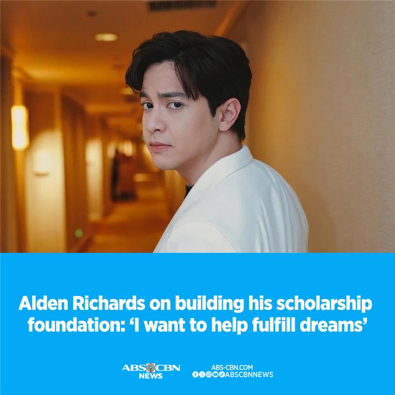 Hindi lang magaling na aktor, may malaking puso rin si Alden Richards pagdating sa pagtulong. 💖

Basahin: abs-cbn.com/entertainment/…