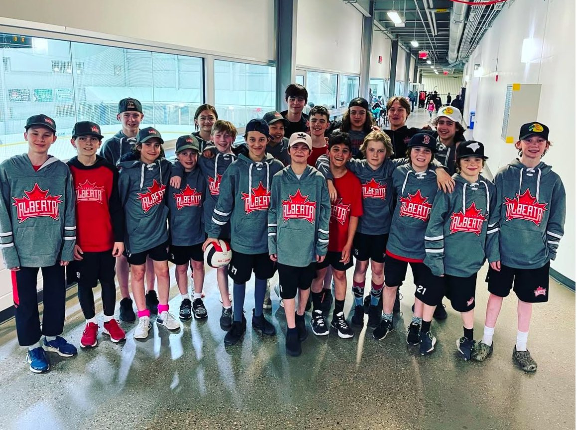 kmbolding's tweet photo. Baby hockey graduates. https://t.co/TsPlOB6kQr