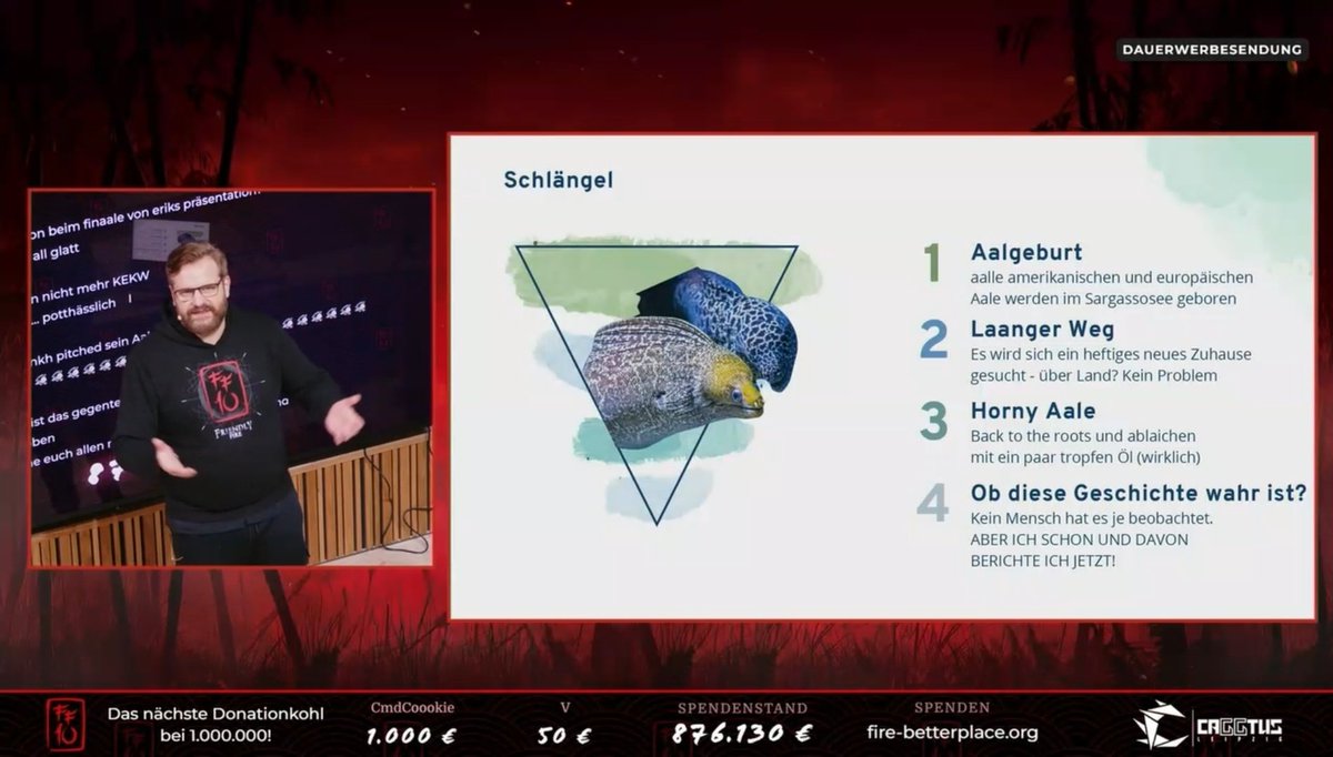 MaryStoneLV's tweet photo. Habe bei #FriendlyFire10 alles über Aale gelernt xD

#friendlyfire #pelikanaal https://t.co/NpJ8uz1ZPp