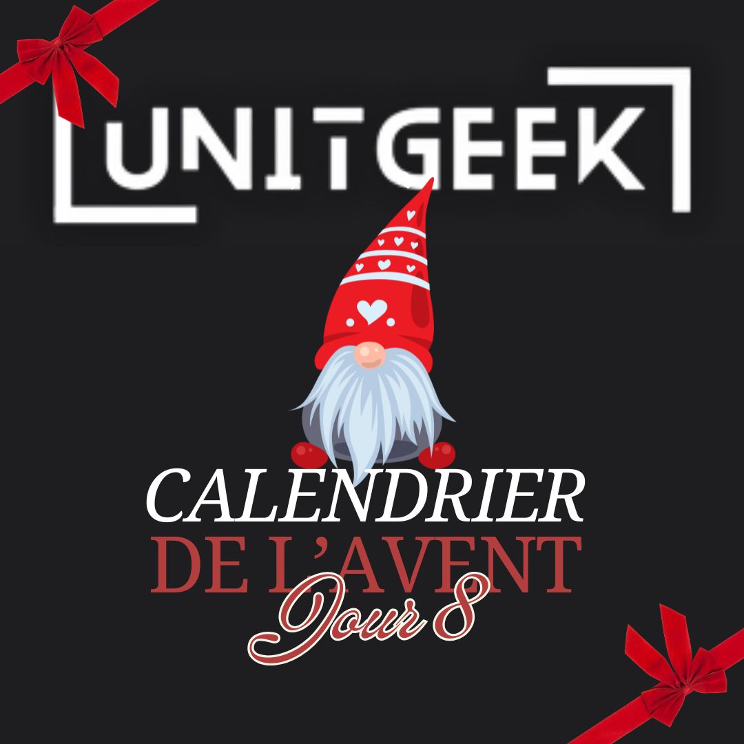UnitGeeK's tweet photo. Nous sommes déjà au 8e jour du calendrier de l'avent ! Aujourd'hui, profitez de 15% de réduction jusqu'à minuit sur les lampes et posters personnalisables avec le code promo : XMAS8 ! 🎁🎄
#adventcalendar #boutique #gaming #unitgeek https://t.co/YTaHYId7Mk