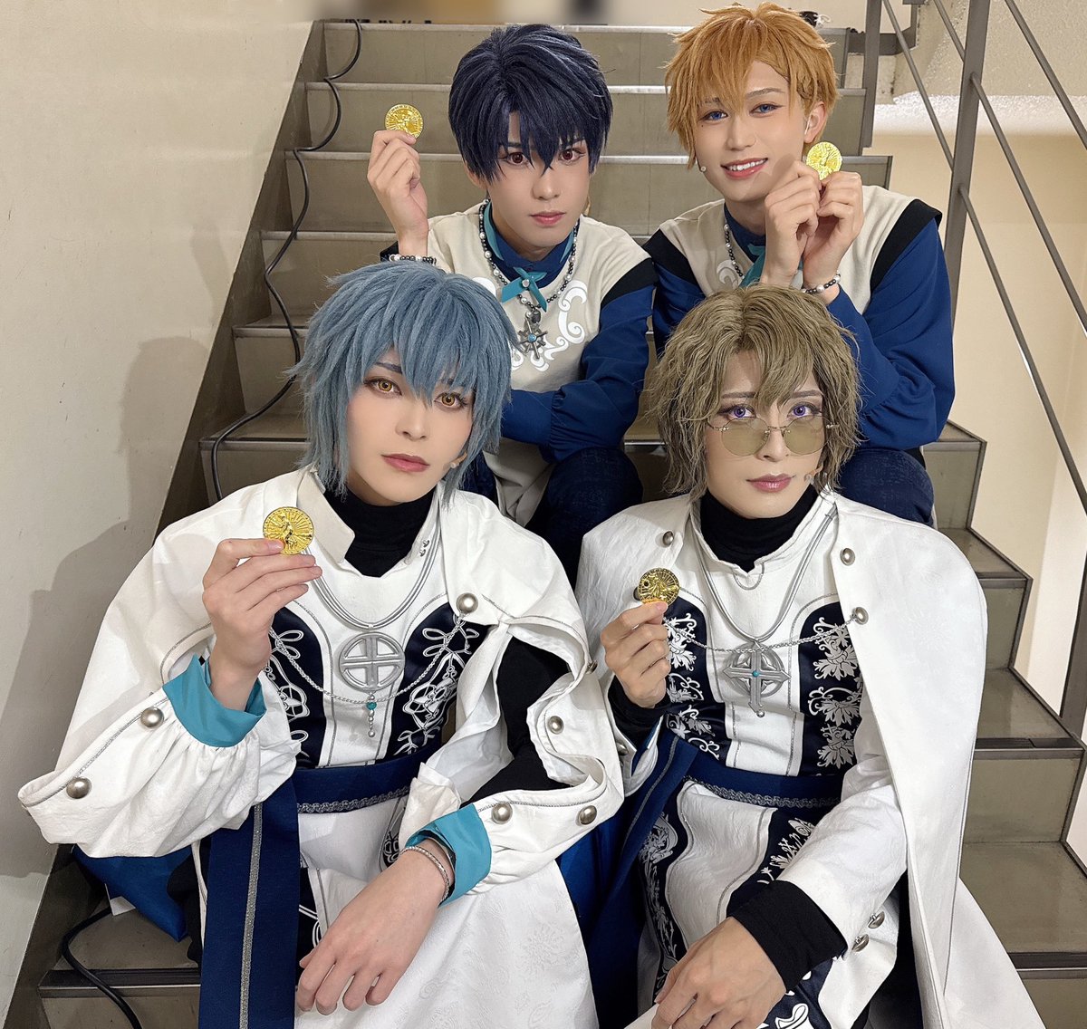 kosei0107c's tweet photo. 舞台『魔法使いの約束』
エチュードシリーズPart2
千穐楽、ご来場頂きありがとうございました！

まずは13公演応援ありがとうございます！
次は大阪へ！！
引き続き宜しくお願いしますー！

賢者さん、また来週から宜しくな🍴
#まほステ #まほやく https://t.co/sItUQWFlfK