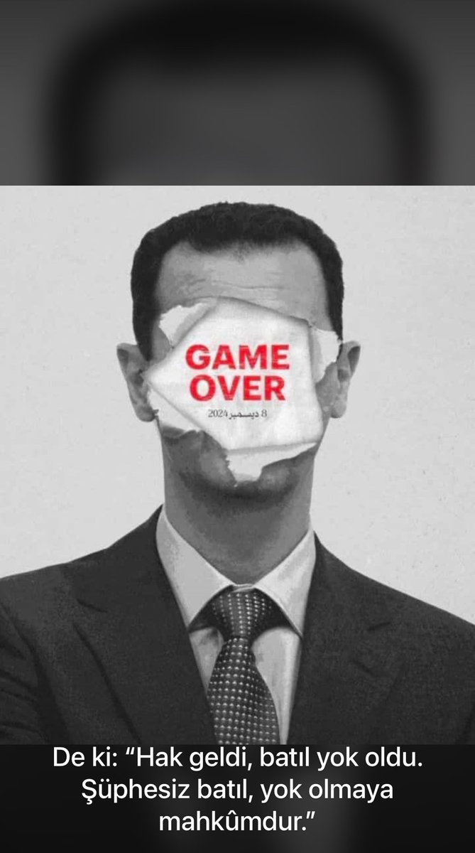 Allah’a hamd olsun bir tağutun sonunu gördük. Bir tiranın zulmü bitti. 

Sabredenler kazandı.