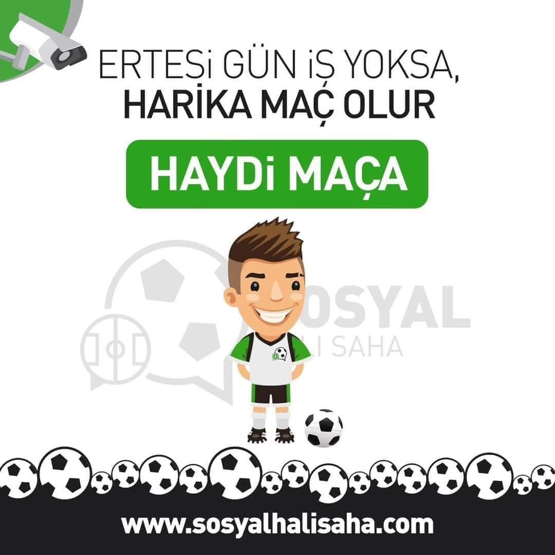 ✅Keyifli ve kaliteli maçlar
✅Güleryüzlu ekip
✅Hijyenik bir ortam 
✅Abonelik te indirimler 
✅Sosyal Halı saha ve 
✅Var sistemi ile birlikte bekliyoruz .

☎️O534 631 84 42