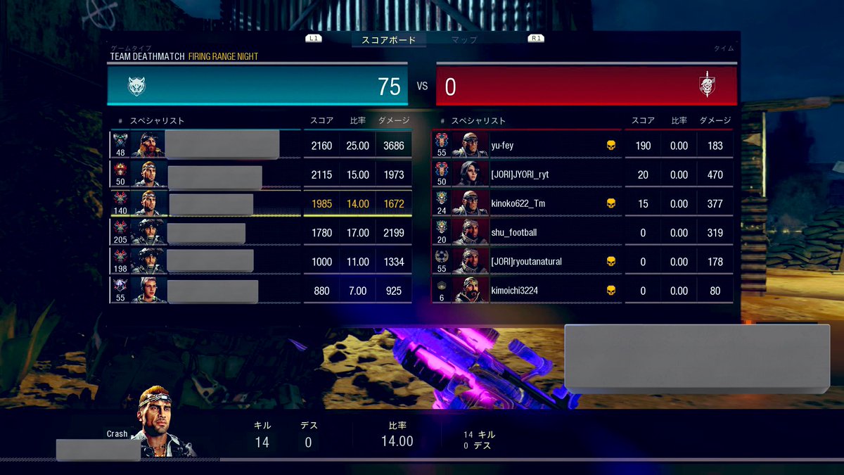 XimMaster_'s tweet image. BO4 TDMの思い出🙃

#cod #bo4 #bo6