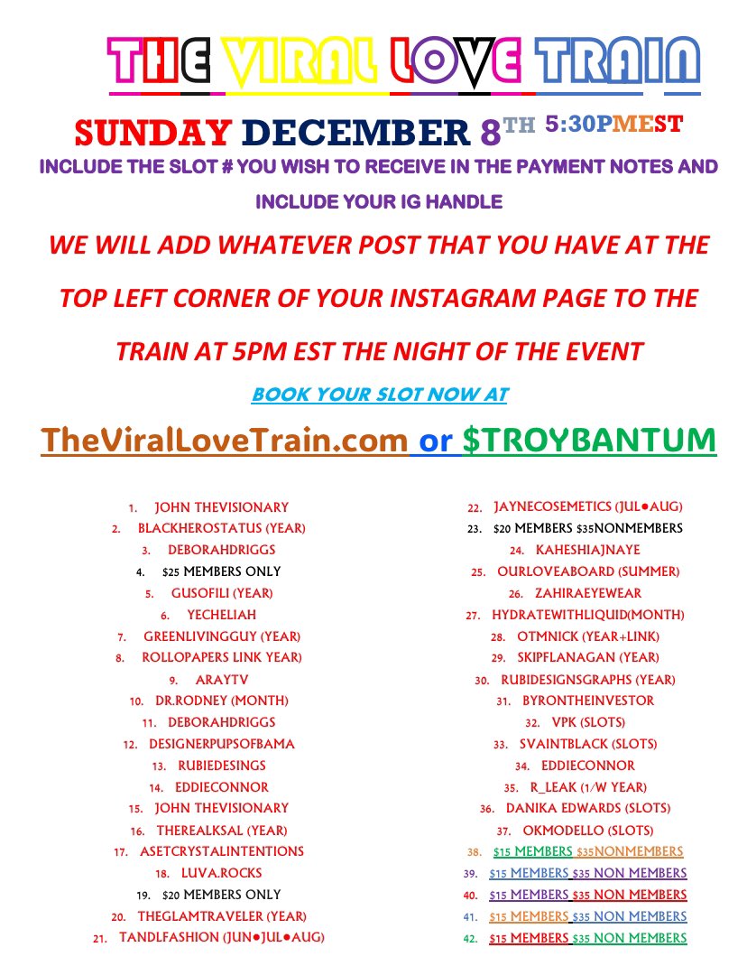 The Viral Love Train tweet media