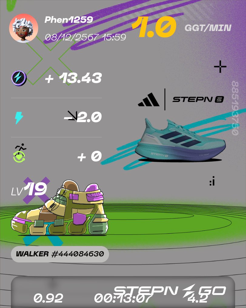 PhenCrypto635's tweet photo. Here's my participation to #STEPNGOxadidas physical Ultraboost 5 Contest! Check @Stepnofficial for more details! https://t.co/qyvmRAdlUu