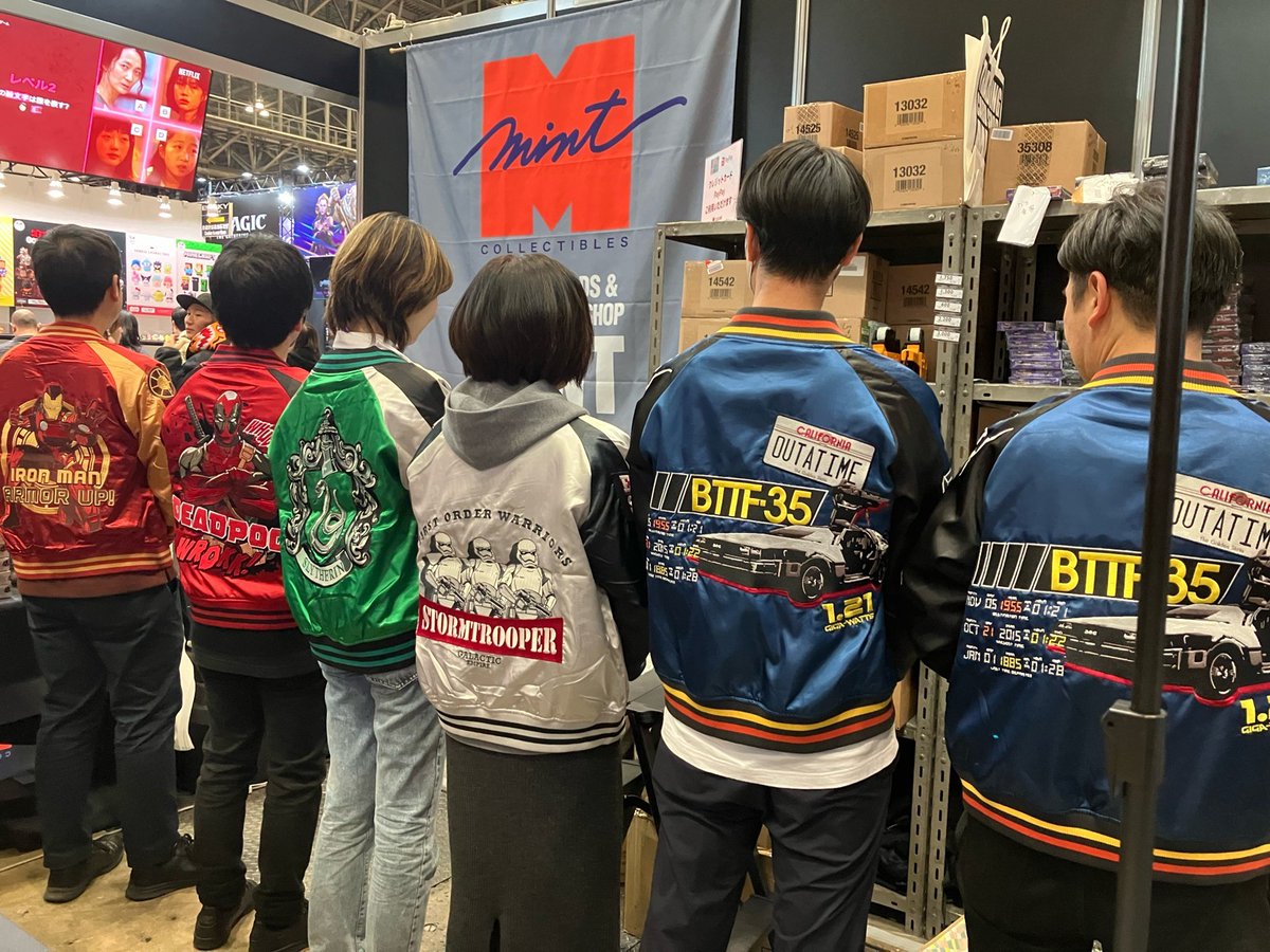 コミコンなどのイベントで、素敵なスカジャン・スタジャンをはじめ