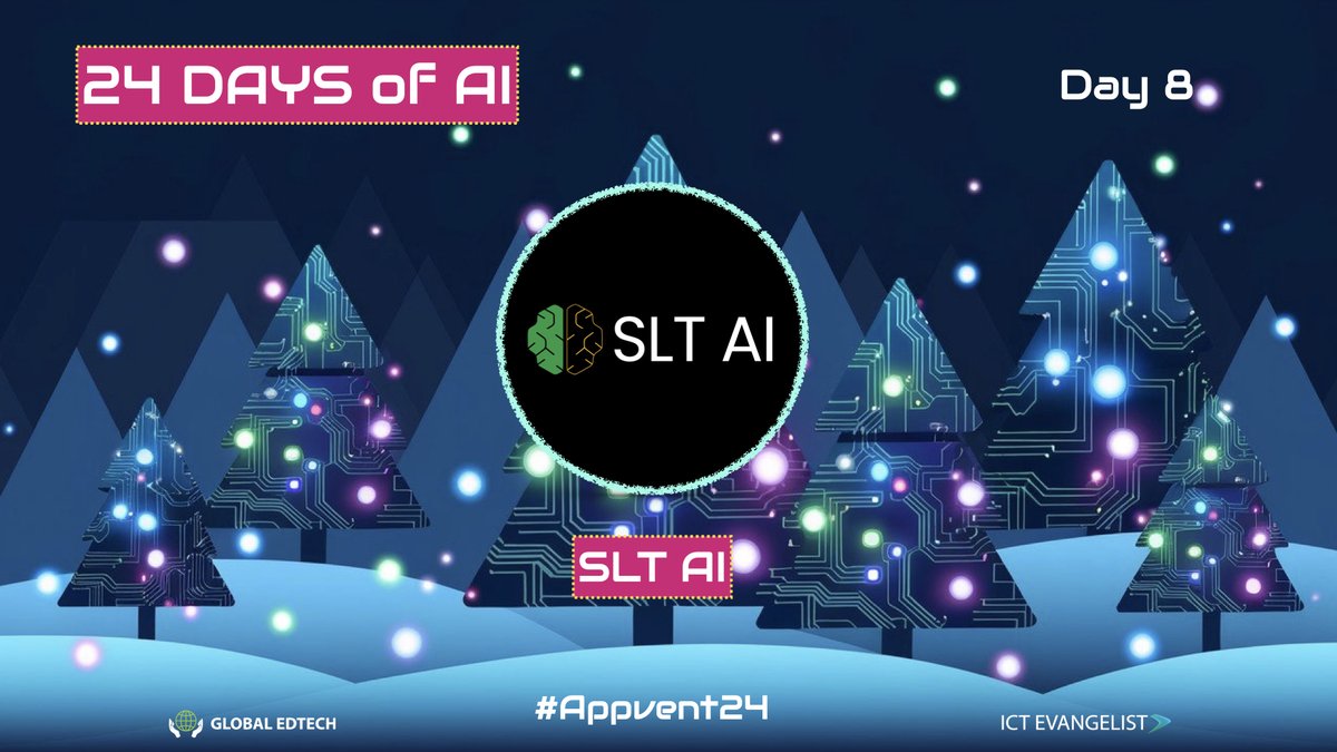 ICTEvangelist's tweet photo. ๐ Day 8 of #AppventCalendar brings SLT Ai! A school leader's dream AI with more than 80 Ai-powered tools tailored to your school and designed for schools right across the UK!
Learn more: https://t.co/8gGzSpqveS
#Appvent #24DaysOfAi #AiInEdu #AiInEducation #EdTech #Appvent24 https://t.co/mHiCgtpFyI