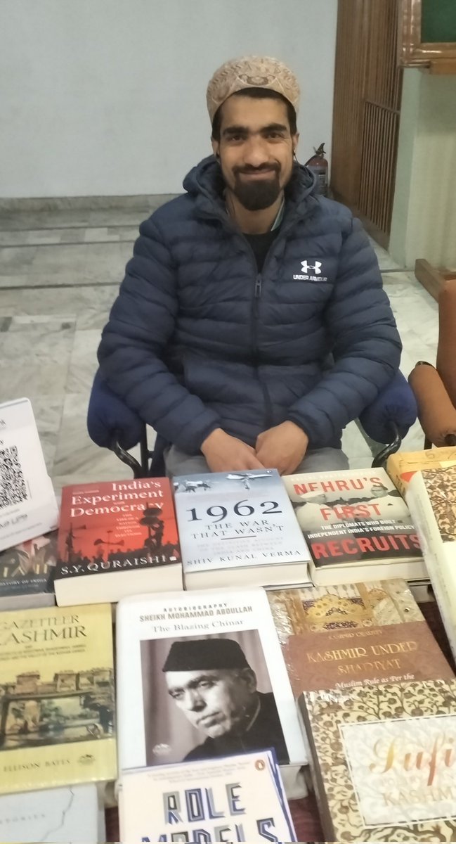 janusmyth's tweet photo. At the @kashmirlitfest in Srinagar with #NehrusFirstRecruits, #TheGreatGameInAfghanistan and #ASingularSpy: The Untold Story of Coomar Narain . Grateful to the organisers @UV_Srivastava and @gulshanbooks for getting copies of all three books to Srinagar. https://t.co/cX0xuYKwlg