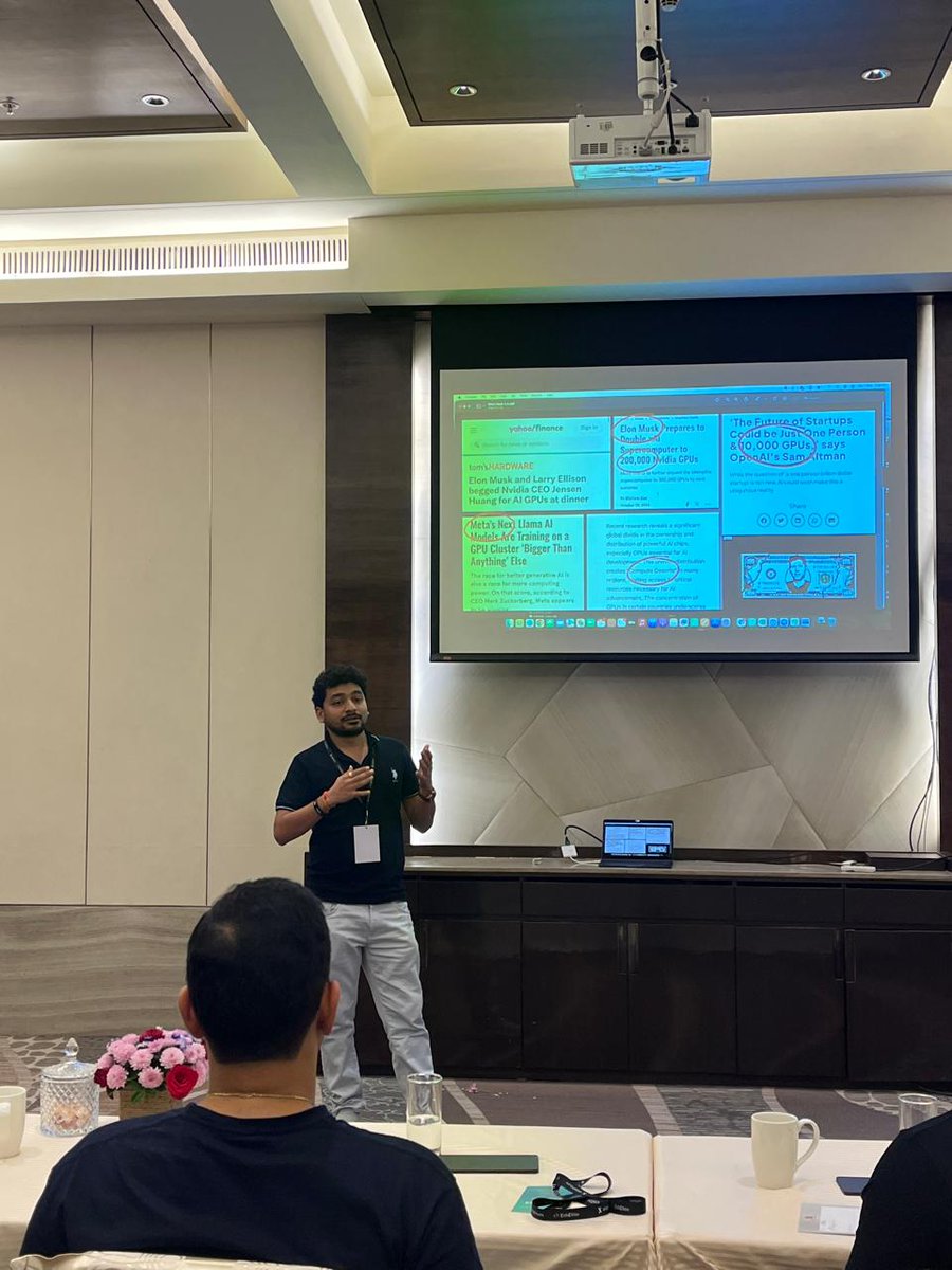 Dhruv4Ai's tweet image. Proud to represent Neurolov at #Metamorphosis2024 in Bangalore
Shared Neurolov's vision in AI x Web3 while connecting with amazing KOLs, Web3 experts, and VCs.
Exciting conversations on the future of decentralized innovation!
#Neurolov #AI #Web3 #Blockchain
#Metamorphosis2024