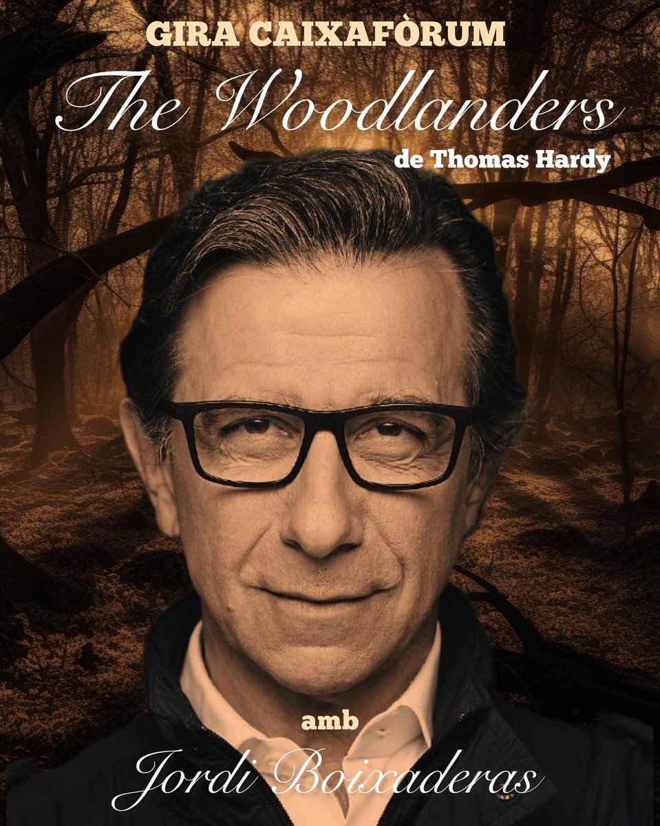 francesc_cerro's tweet photo. Aquest dimarts 10 de desembre a les 19h. arriba “THE WOODLANDERS”, de Thomas Hardy, al @CaixaForum de #València. Interpretada per JORDI BOIXADERAS i la música en directe d’ @algalcera.
Tot un clàssic protagonitzat per un dels millors actors de tots els temps. No us ho perdeu! https://t.co/7Lp8pSKjR3