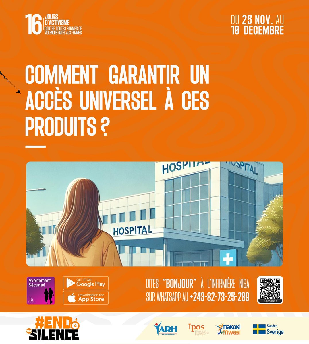 yarhdrc's tweet photo. #EndTheSilence4GBV: La précarité menstruelle empêche de nombreuses femmes d’accéder a des produits d’hygiène essentiels.
Alors que nous célébrons aujourd'hui la Journée internationale de la dignité menstruelle, comment garantir un accès universel à ces produits ? 

#16JrsVBG
#YARHInAction
#MakokiYaMwasi