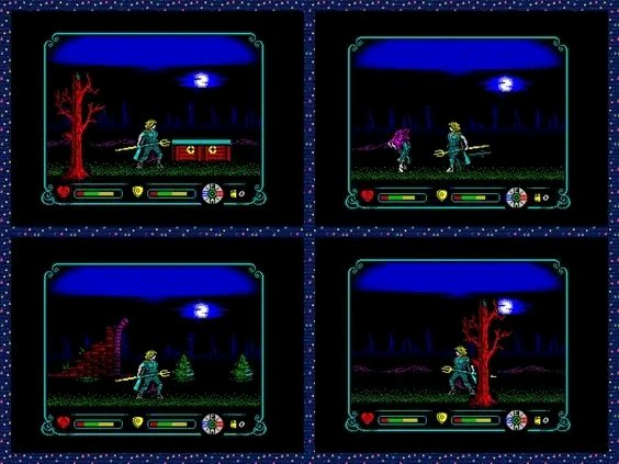 OldSchoolBooks1's tweet photo. My favourite #ZXSpectrum games I've discovered this year, in no particular order. #TheDark: Lost Pages from #ZOSYA entertainment. Graphically fantastic and a nice maze game that takes a long time for you to die. Perfect for me https://t.co/3UXXNkqonC