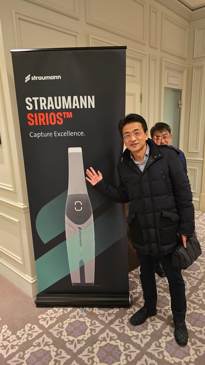 kinutashika's tweet image. 東京ステーションホテルでストローマンの口腔内スキャナー、SIROSの発売イベントに参加。TORIOS5とそれぼと性能が変わらない。これはオススメ。
#ストローマン　#SIRIOS　#きぬた歯科