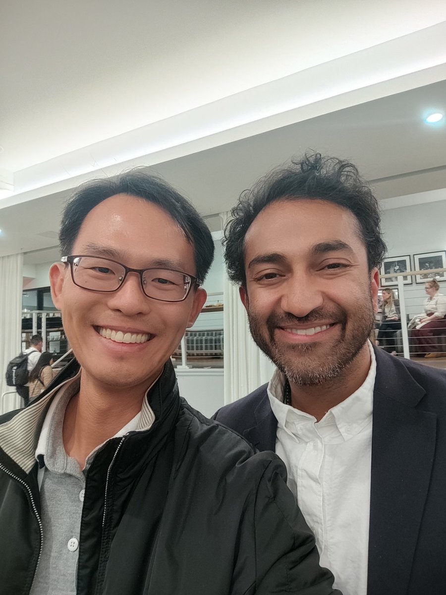 #fanboy moment to hear from <a href="/VPrasadMDMPH/">Vinay Prasad MD MPH</a> and @AaronGoodman33 discuss what is wrong with oncology trials these days. Especially love their humor and wit.