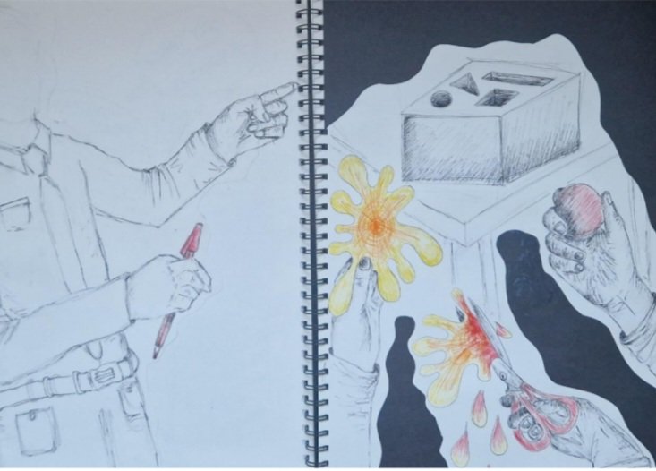 #arteducation  call for participants. forms.office.com/e/kEJwYJNmkb?o…

My research explores if/how policy affects A&amp;D teachers' practice through hauntology and drawing. The survey is for Ks3 A&amp;D teachers who have taught in the last 5yrs even if no longer teaching Please feel free 2 share