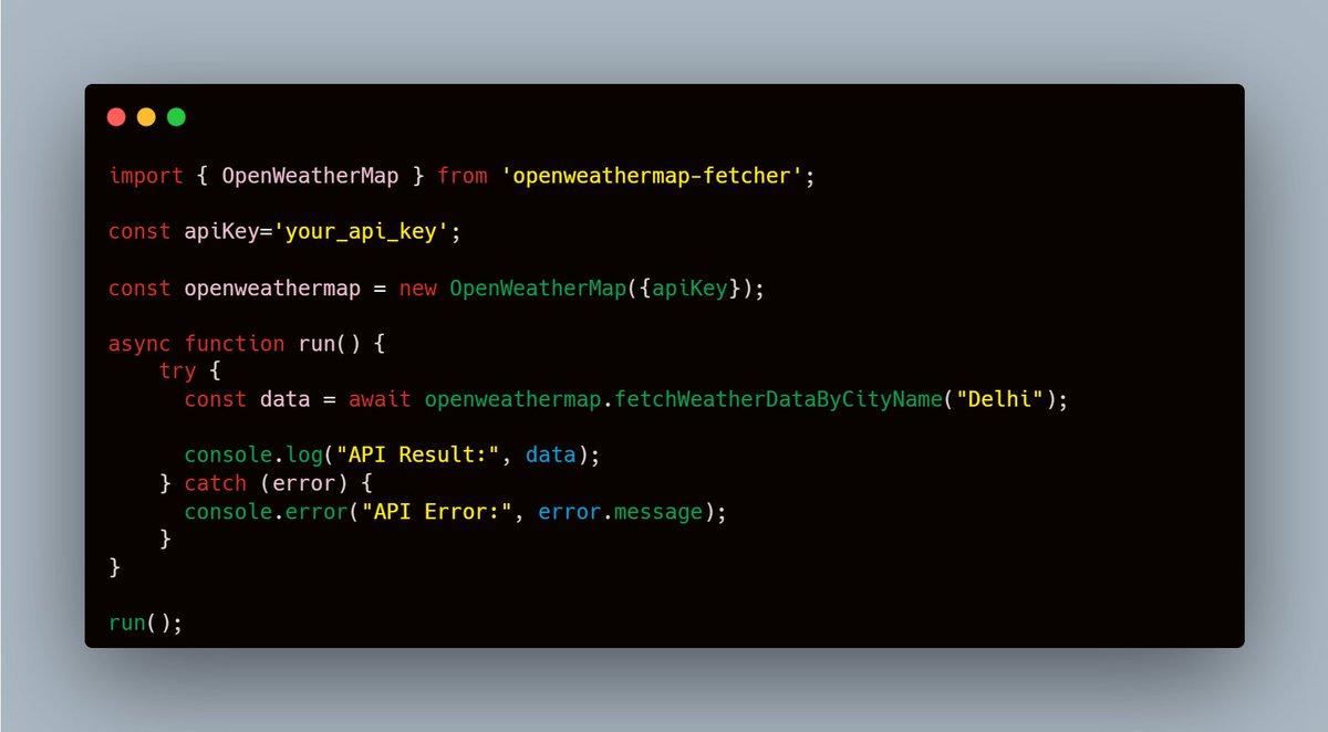 DeveloperSubbu's tweet image. 🚀 Excited to announce the release of my latest npm package: openweathermap-fetcher 📷 A fetcher for openweathermap api. Check it out on npm.
Link: openweathermap-fetcher - npm
#npm #npmpackage #github #opensource