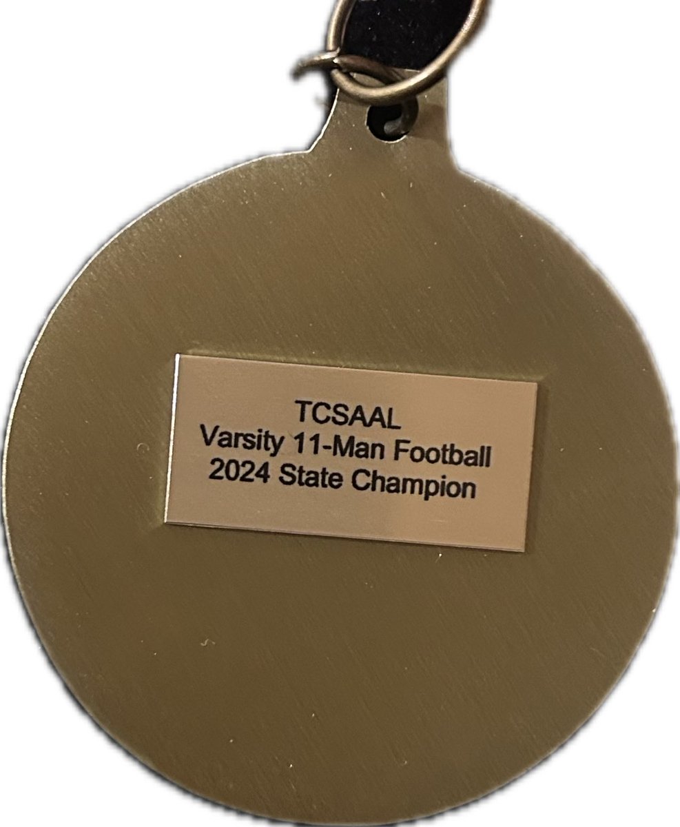 Stewhastweets's tweet photo. Still geeked to be part of a state championship team #RecruitSunnyside #TCSAAL State Championship 2024 https://t.co/y4ZSMhA8ay
