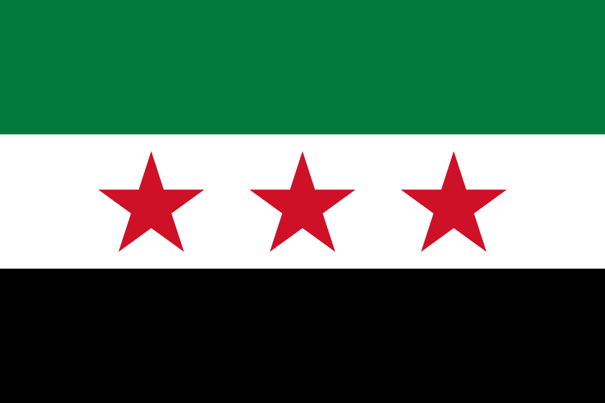 restitutorII's tweet photo. Le peuple syrien a gagné. Voici le nouveau drapeau de la Syrie: habituez-vous à le voir. https://t.co/AMf24SO3zh