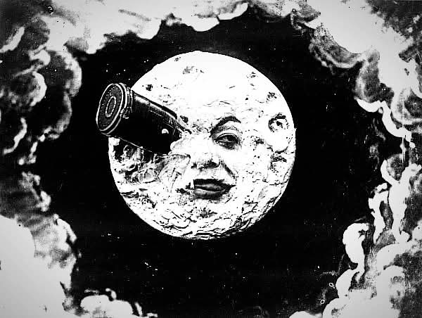 MastVlas's tweet image. Georges Méliès, 
Le Voyage dans la lune, 1902.

Marie-Georges-Jean Méliès, 08.12.1861.

#méliès #melies #levoyagedanslalune #lumiere #cimema #frereslumiere #cinematography #cinematographe