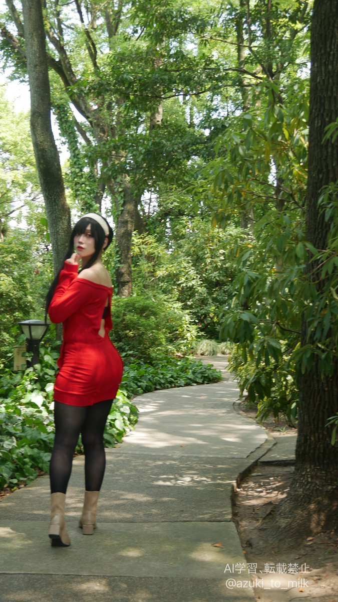 azuki_to_milk's tweet image. 【Cosplay】

SPY×FAMILY
ヨル・フォージャー

アーニャさん！☺️

📸レイ・スミス様
@ReiSmith1984 
#コスサミ2024 #WCS2024