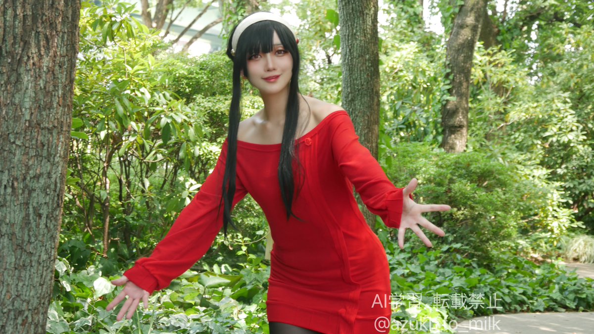 azuki_to_milk's tweet image. 【Cosplay】

SPY×FAMILY
ヨル・フォージャー

アーニャさん！☺️

📸レイ・スミス様
@ReiSmith1984 
#コスサミ2024 #WCS2024