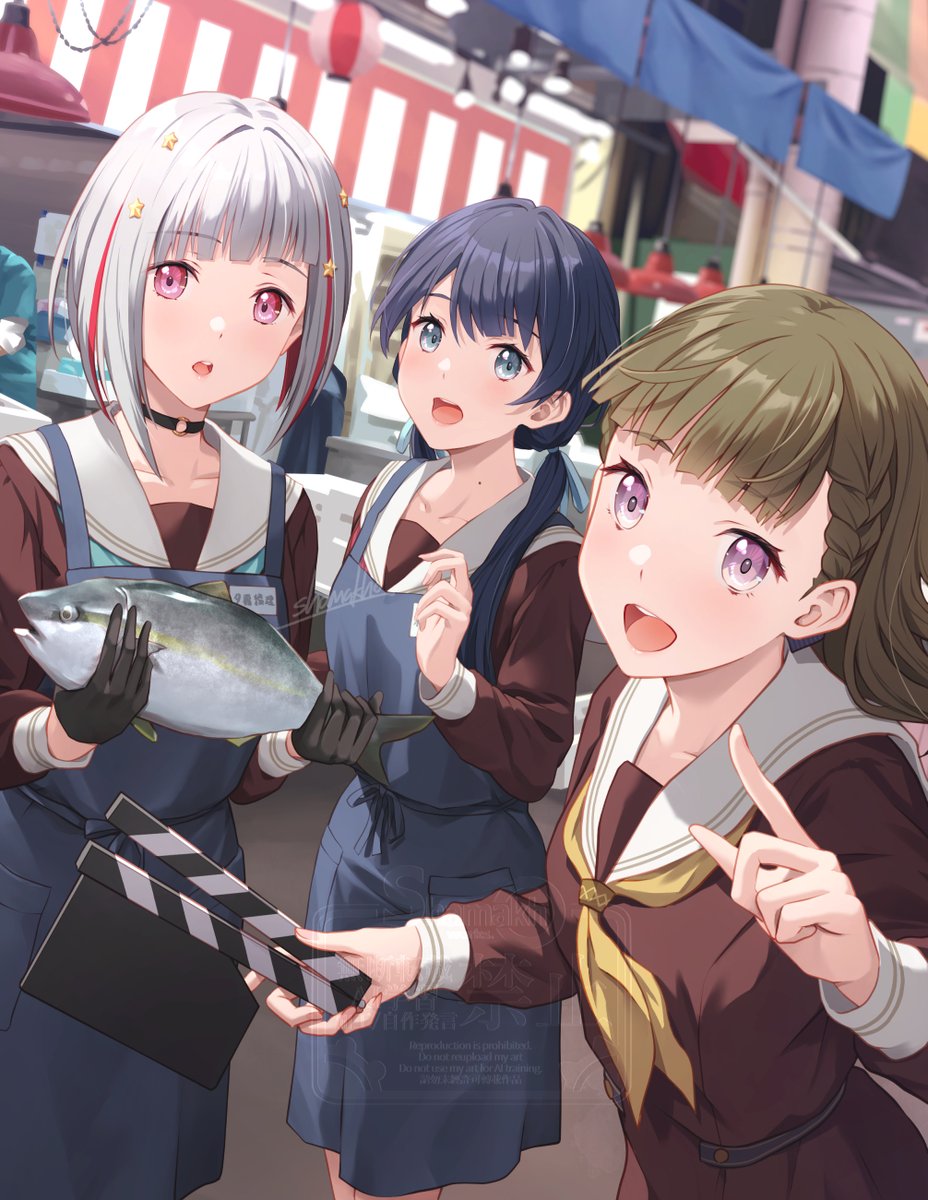 「楽しそうなドルケストラのみなさん 」|shamakho/沙マコのイラスト
