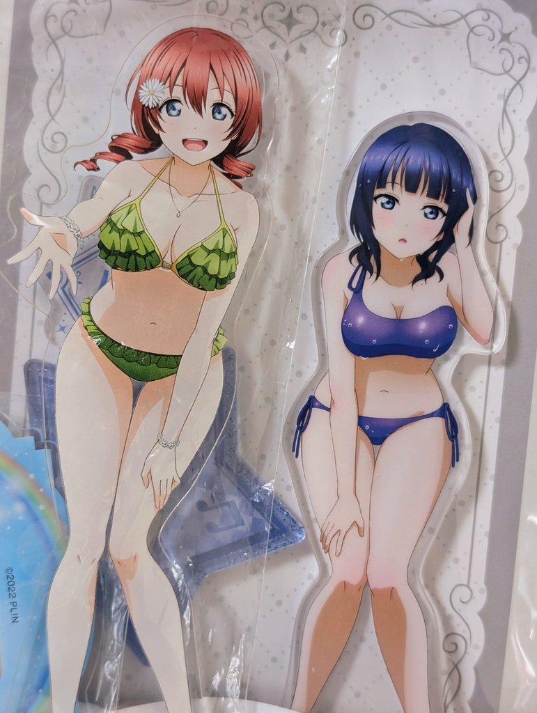 ニジガクのスケベなアクスタ買ったぜ 