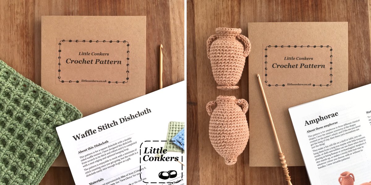 LittleConkers's tweet photo. All my crochet patterns can be ordered printed in a gift folder. 100% recycled. Great little present for someone crafty. https://t.co/oKvXqXqzmU
#LittleConkers #Crochet #CraftGift https://t.co/Vw12RQBH9t