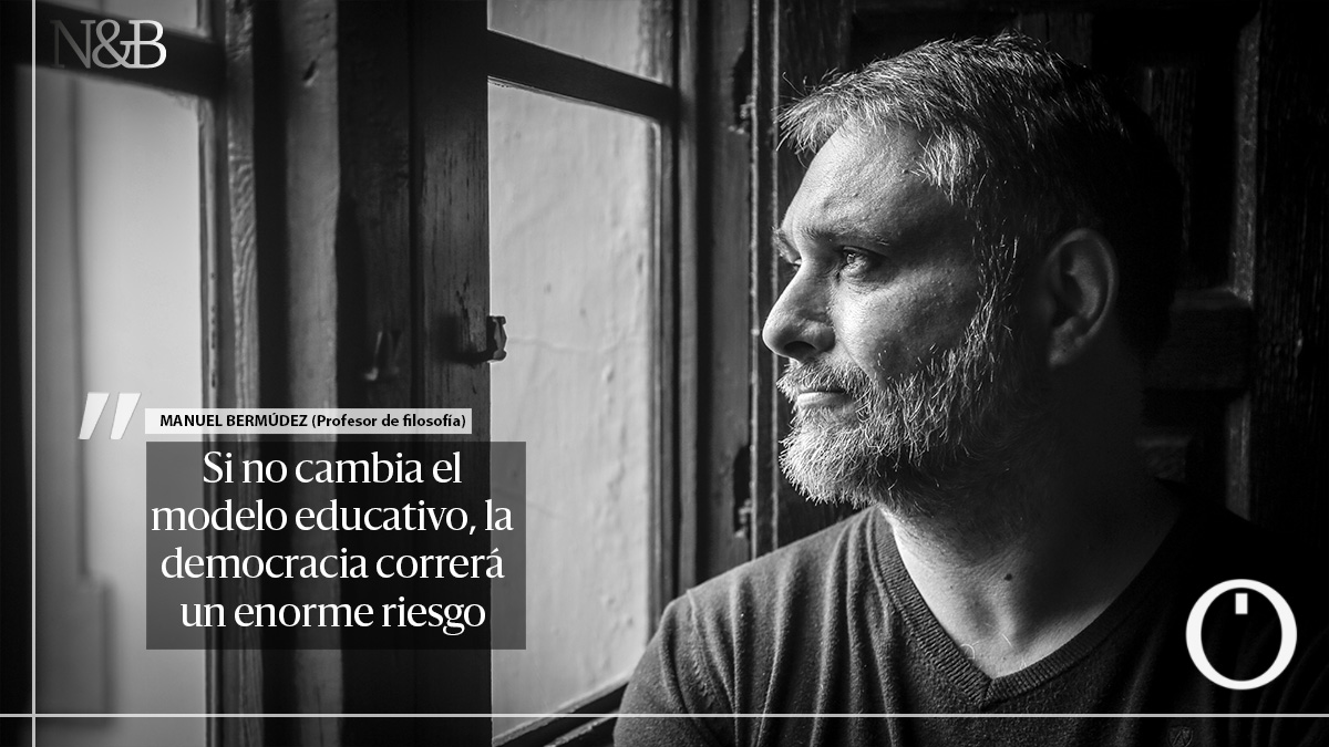 cordopolis_es's tweet photo. ENTREVISTA N&amp;B | Manuel Bermúdez: "Si no cambia el modelo educativo, la democracia correrá un enorme riesgo" https://t.co/gDLAAH0rJl https://t.co/pnGFS8HUb3