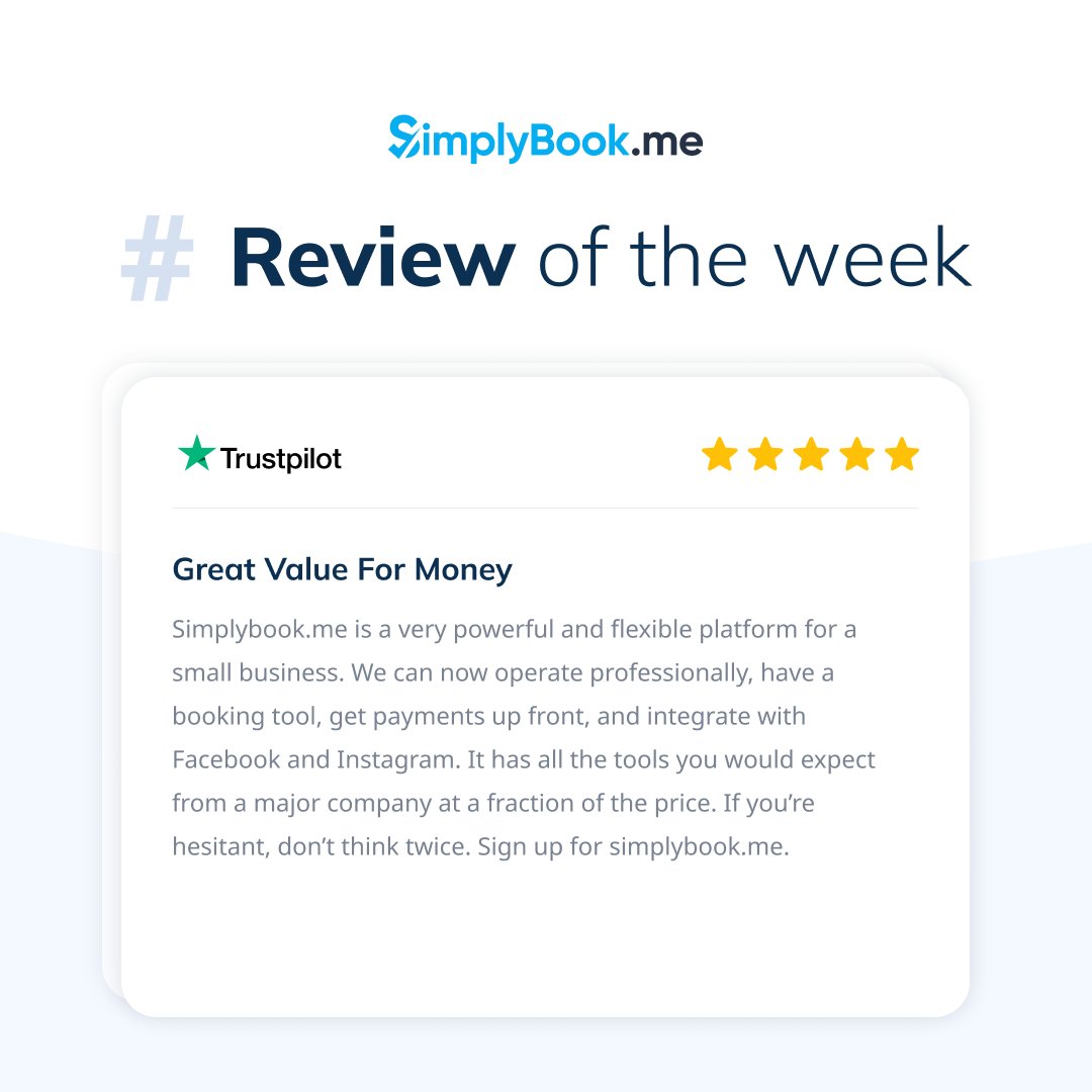 SimplyBook.me tweet media