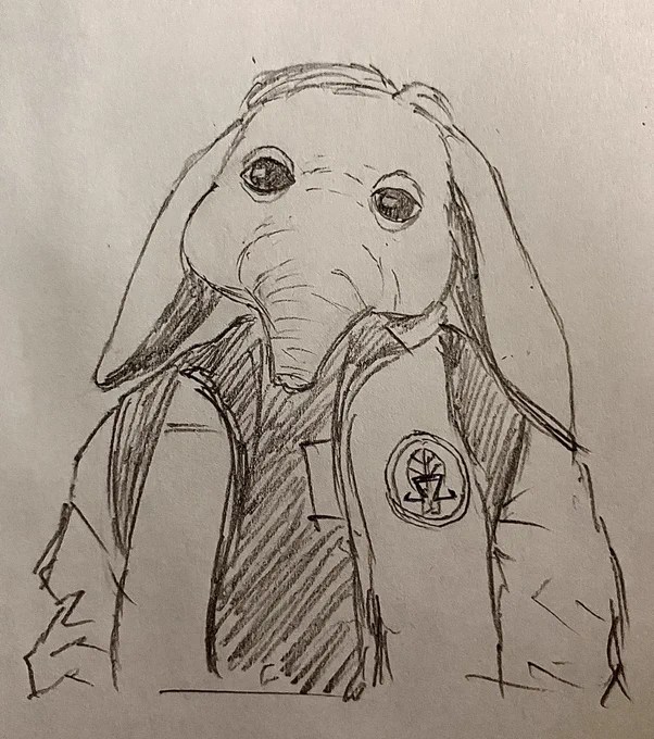 最近絵を描いて無さすぎるので練習
スケルトン・クルーのニールくんです
#スケルトンクルー #スターウォーズ 