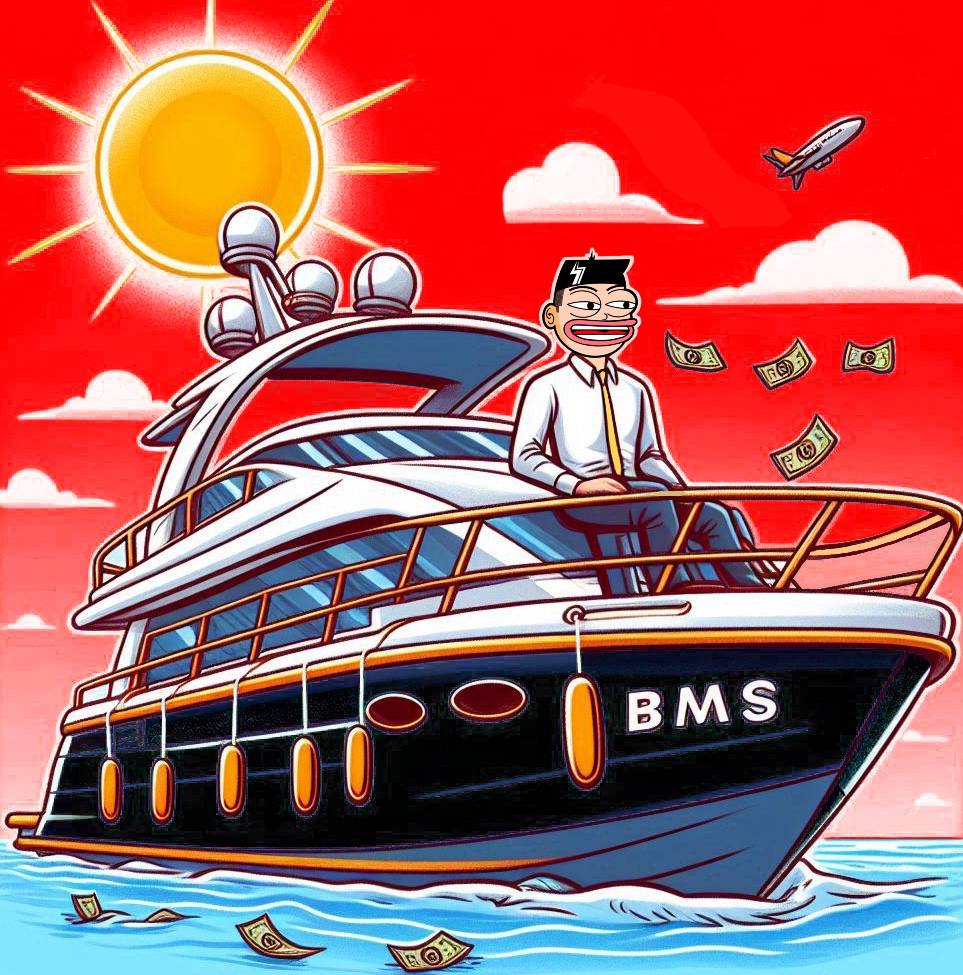 💪 It’s Sunday, and I’m taking the yacht out for a cruise—strategizing big moves for the week ahead.

🤫 With $BMS at the helm, every plan is a step closer to dominating the #Tron meme ecosystem.

🔥 Relax today, $BMS fam, because our journey has only just begun.