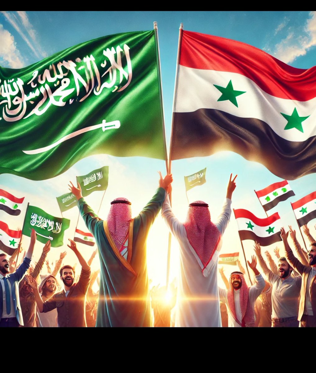 اللهم ربي لك الحمد
مبروك لإخواننا في سوريا عودة وطنكم لكم بعد كل الصبر والتعب. فرحتكم فرحتنا، وأنتم تستحقون السلام والسعادة. نحبكم ونتمنى نشوف سوريا تزدهر بكم ومعكم.💚🇸🇦
#سوريا
#تحرير_الشام 
#السعوديه_العظمى