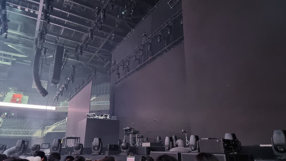 공연 시야 너무 좋은데!