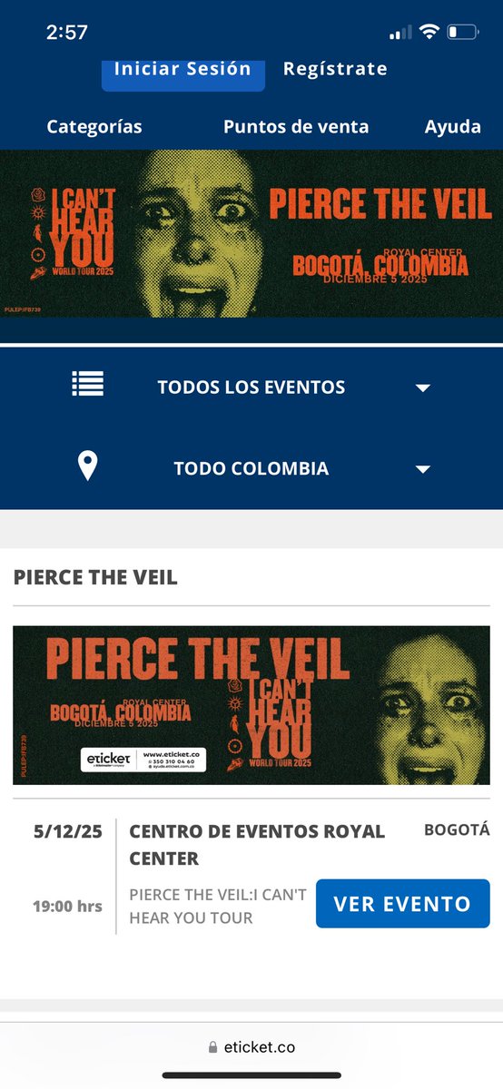 CarlosEscors's tweet photo. Necesito compañer@ para ir a ver Pierce the veil el otro año https://t.co/zzyMiwtVwP