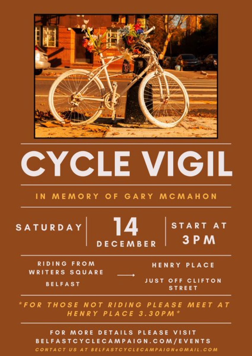 BelfastCyclists's tweet photo. We encourage everyone to join this, let’s make our voices louder 🚴🚴‍♀️ https://t.co/BHJg3Afbvy