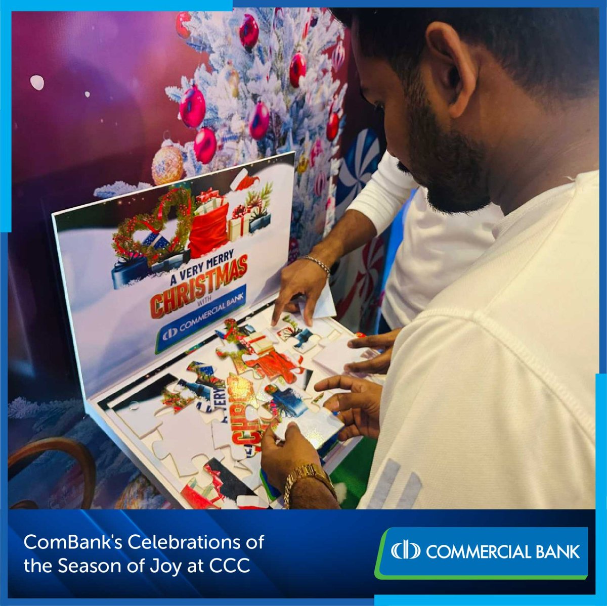 ComBank_LK's tweet photo. Relive the excitement from yesterday at Colombo City Centre! 

The season of joy continues—visit us today for a chance to win exciting prizes, enjoy amazing offers, and discover exclusive discounts. Don't miss out.

#ComBank #CCC #ComBankCardOffers https://t.co/ohkAVweIqE